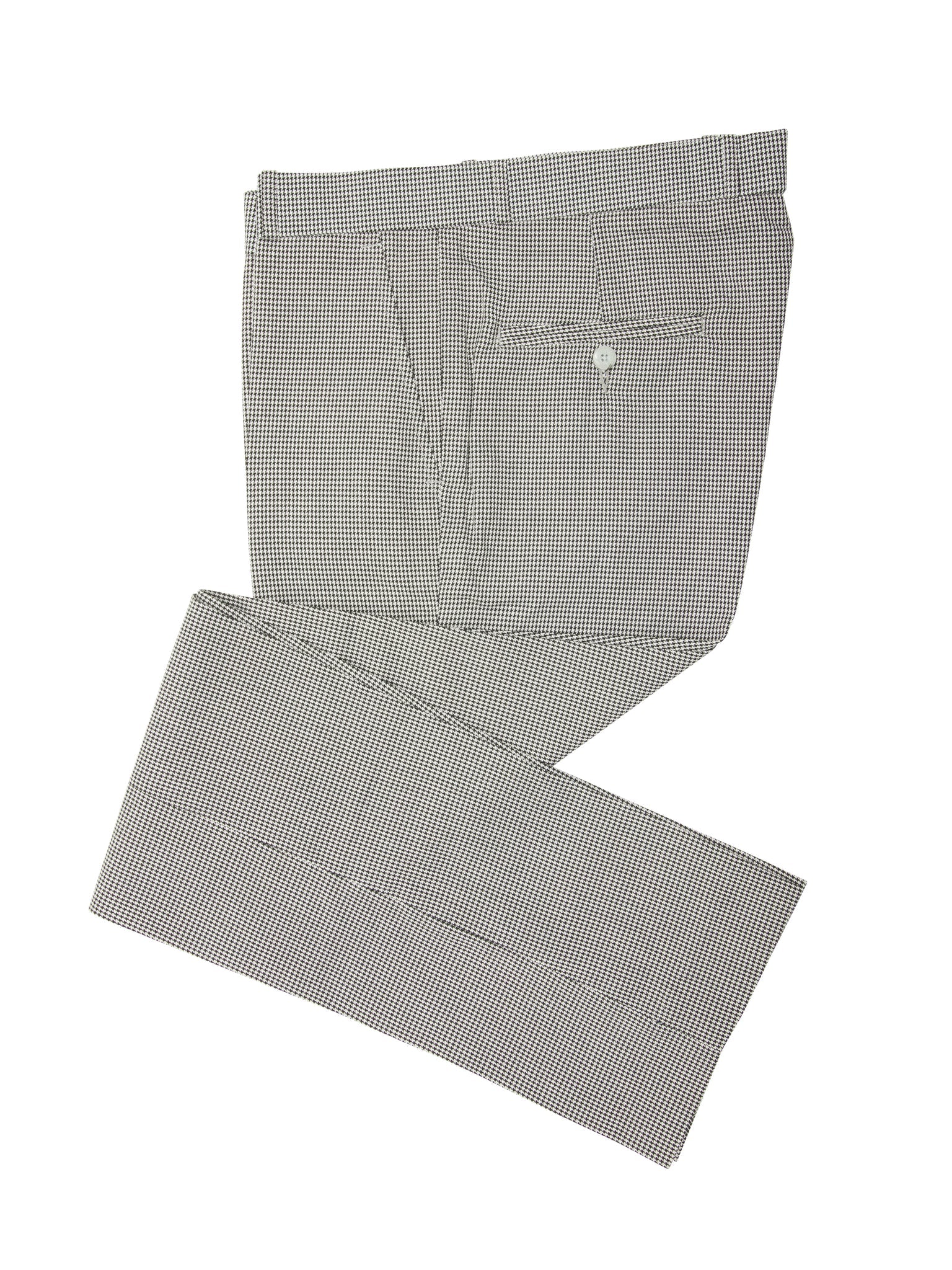 Relco Dogtooth Check Trousers - 706 - Image 3