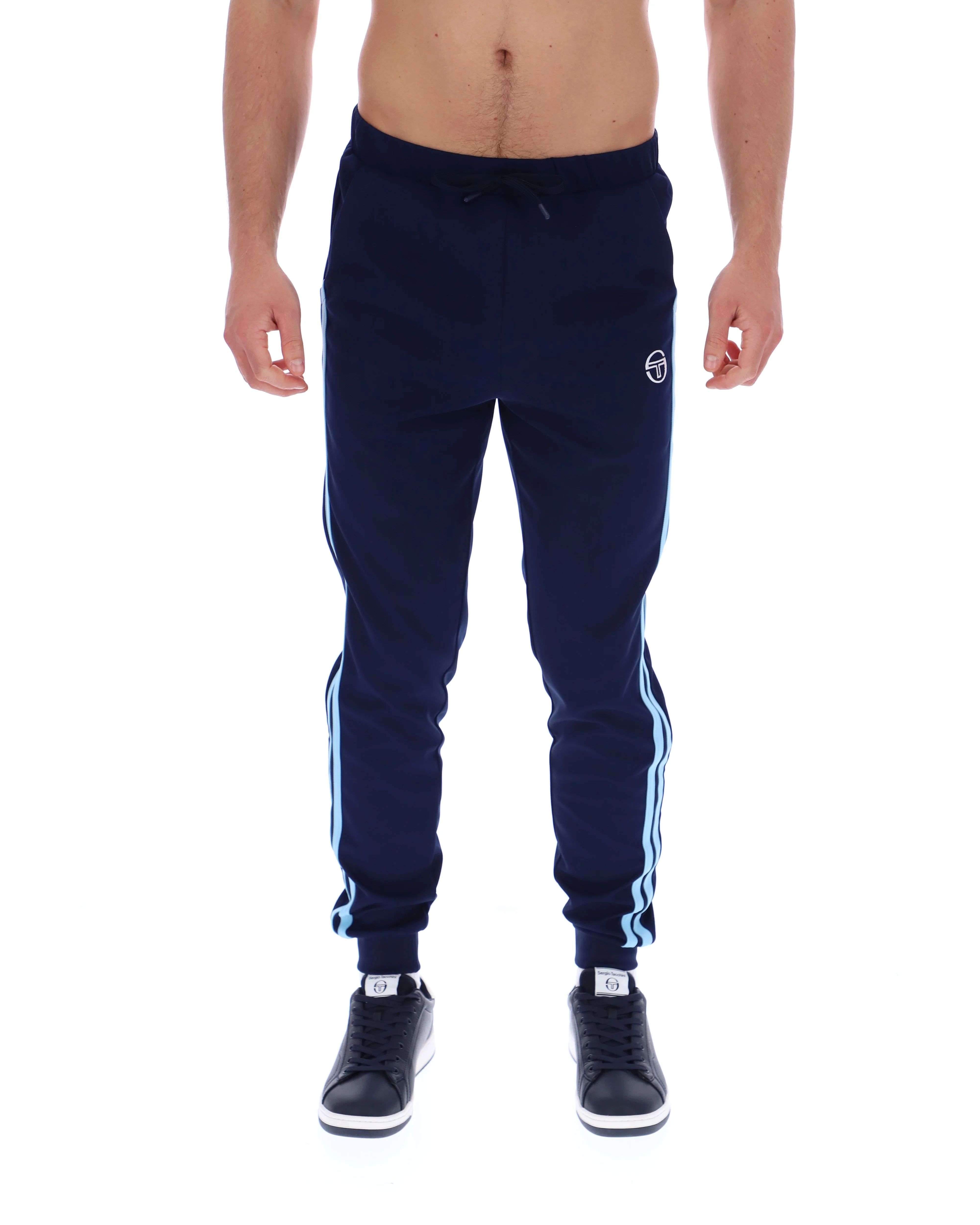 Sergio Tacchini Damarindo Track Bottoms Navy/Baltic Sea - 755 - Image 4