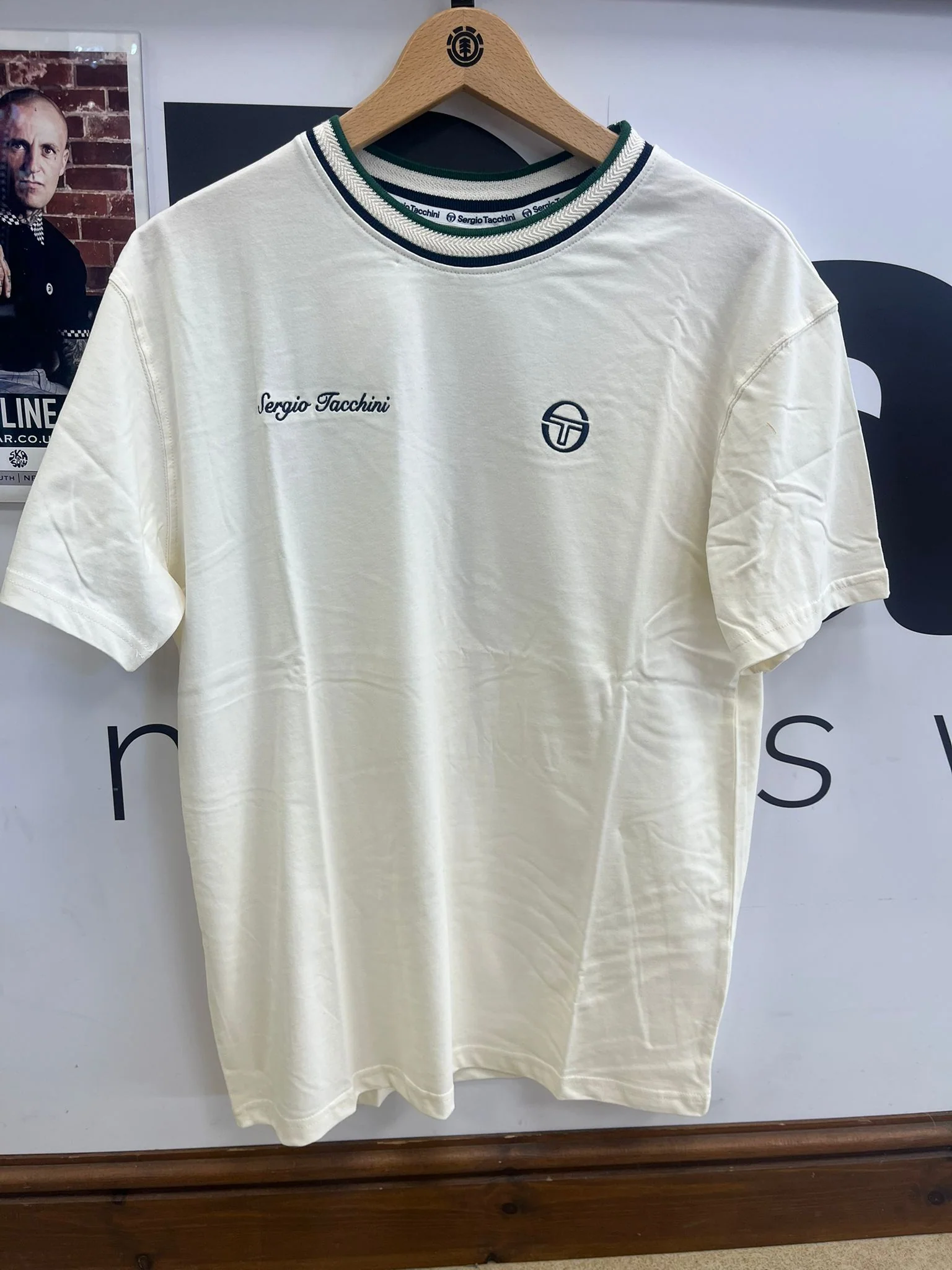 Sergio Tacchini Gobarto Tee Gardenia - 301 - Image 9