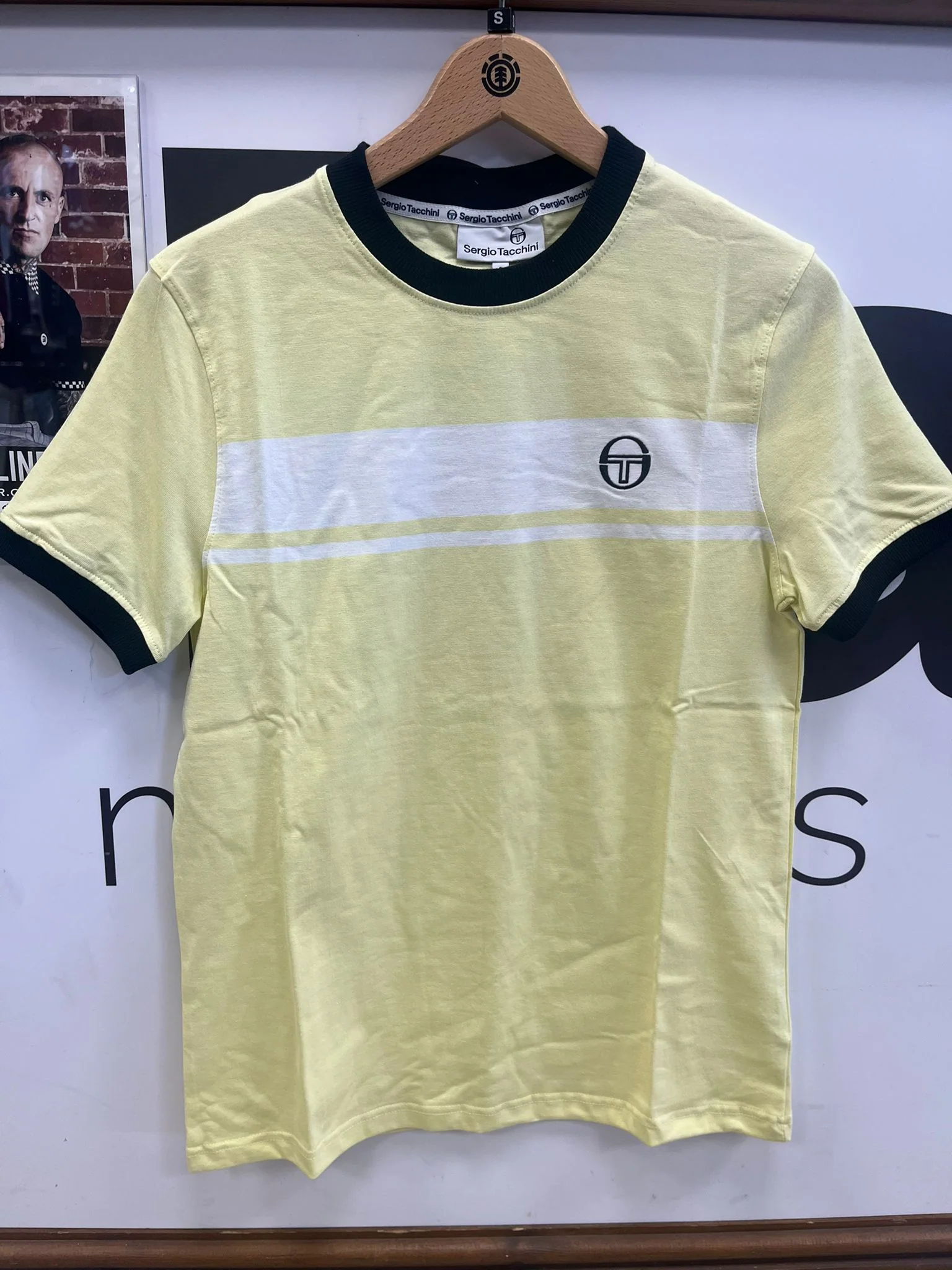Sergio Tacchini Master Tee Yellow - 329 - Image 3