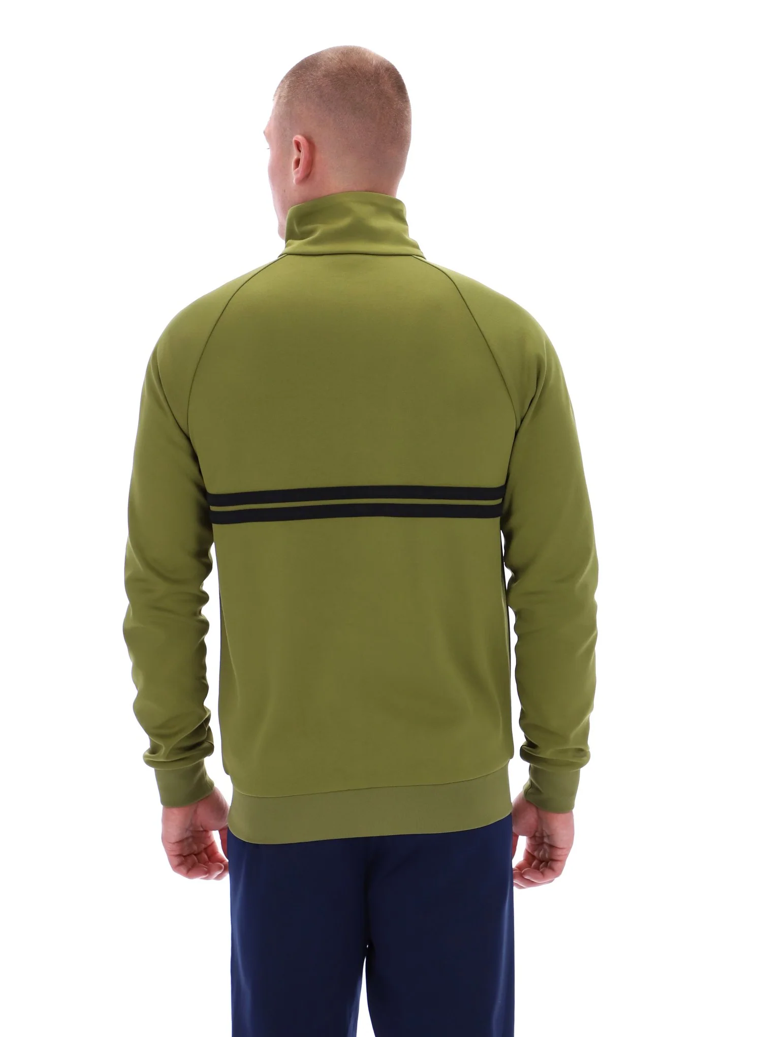 Sergio Tacchini New Dallas Track Top Avocado/Black - 525 - Image 4