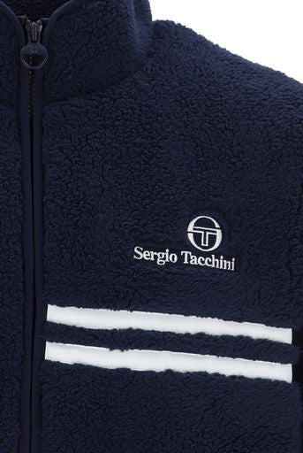 Sergio Tacchini New Supermac Borg Fleece Maritime Blue - 528 - Image 5