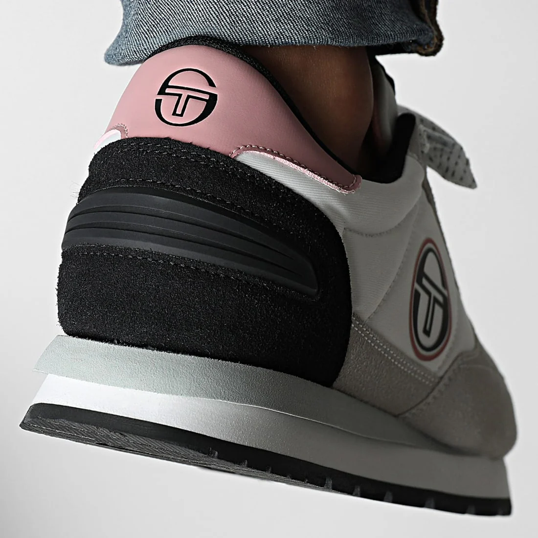 Sergio Tacchini Venezia Trainers White/Rose - 1449 - Image 6