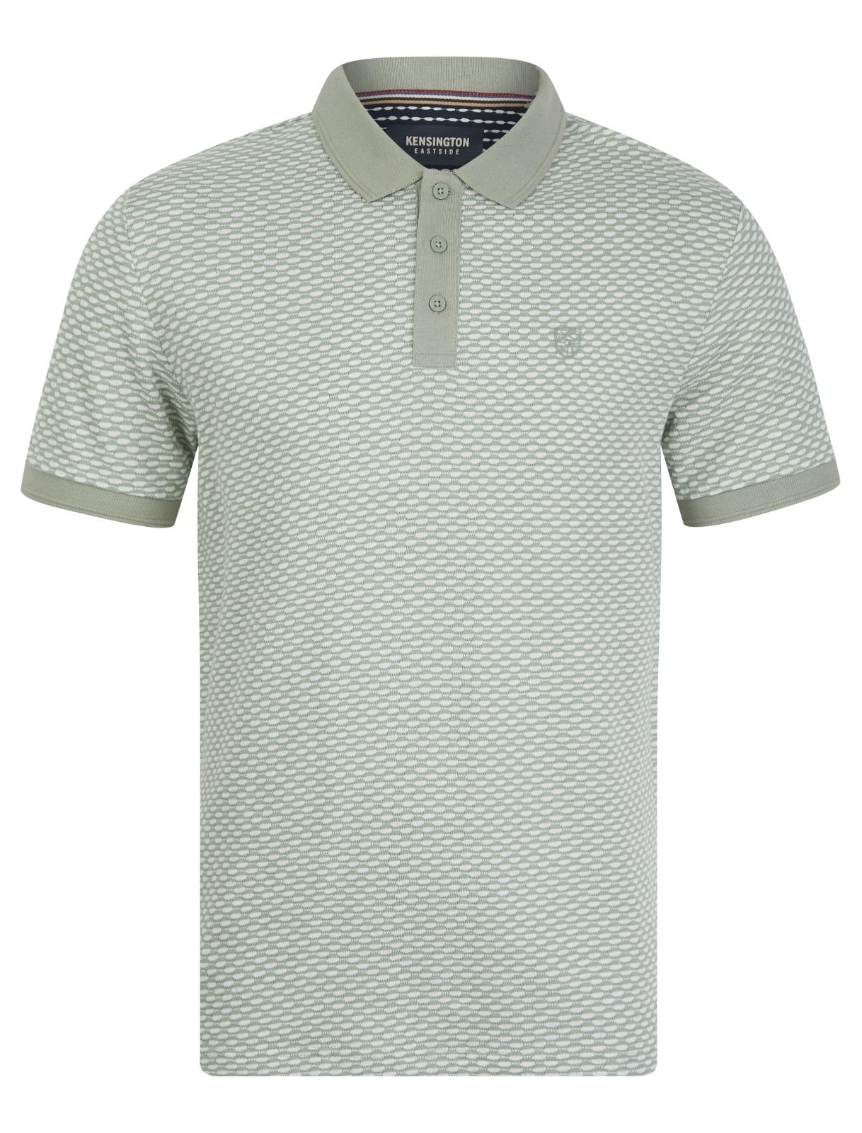 Tokyo Laundry Jacquard Polo Green - 077