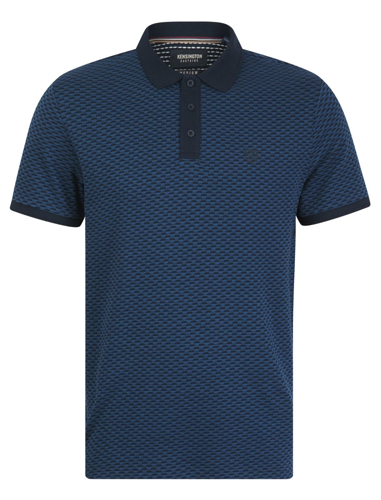 Tokyo Laundry Jacquard Polo Navy - 074