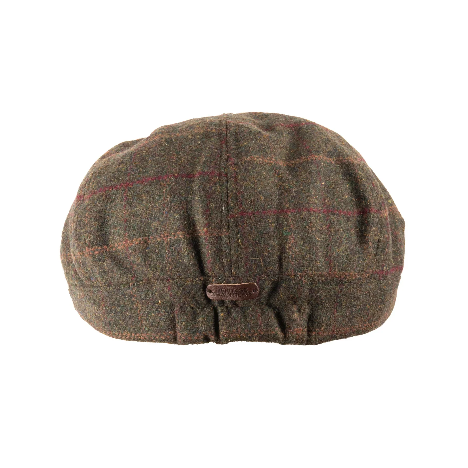 Tommy Tweed Baker Boy Cap Green Box Check (Hat 109) - 1473 - Image 3