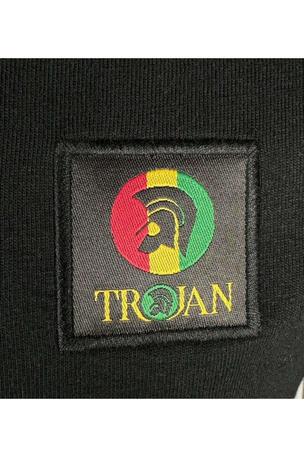 TROJAN Flag Badge Ringer Tee TR/9086 Black - 202 - Image 3