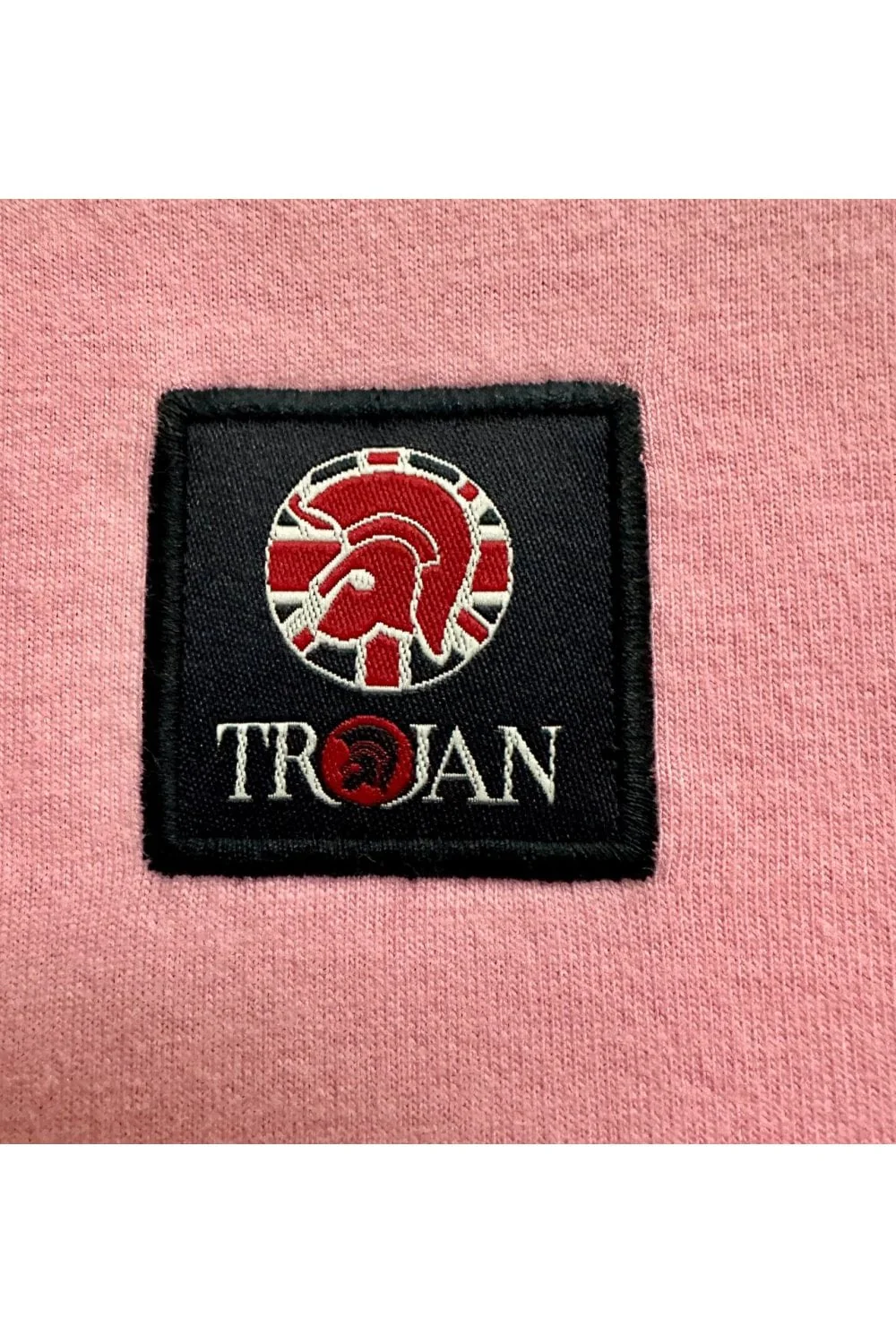 TROJAN Flag Badge Ringer Tee TR/9086 Pink - 231 - Image 3