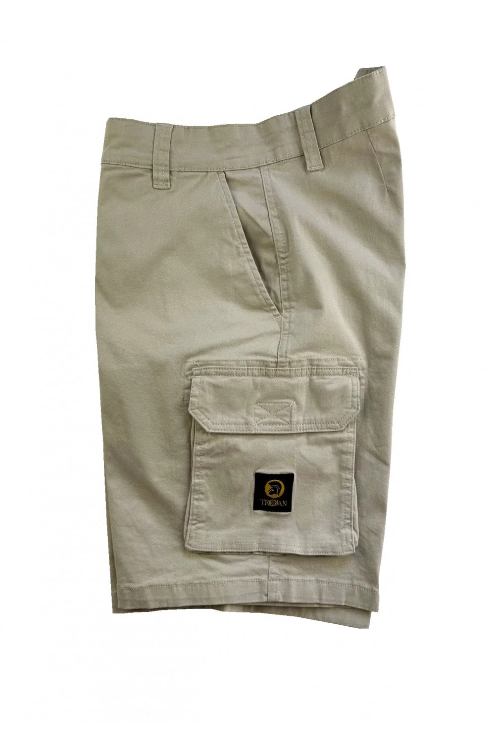 TROJAN Plain Cargo Short TC/1049 Stone - 921 - Image 3