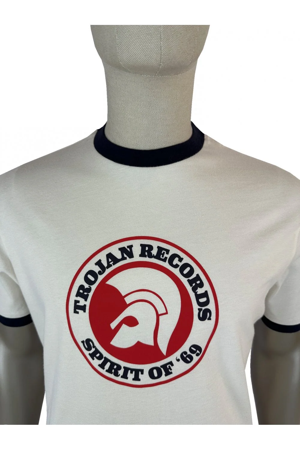 TROJAN Spirit Of '69 logo tee TC/1006 Ecru - 212 - Image 2