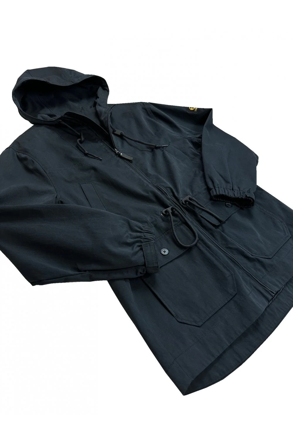 TROJAN Twill Badged Parka TC/1053 Navy - 621 - Image 3