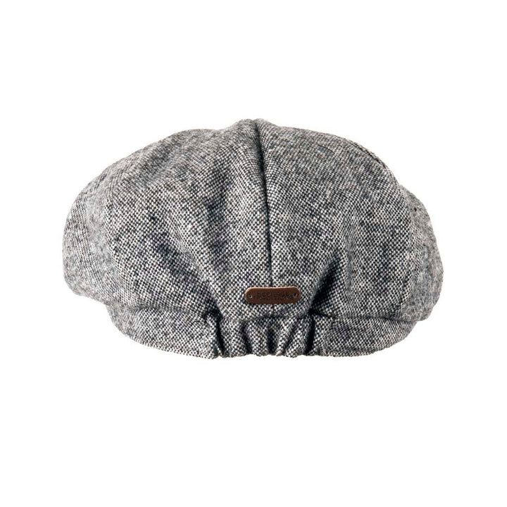 Tweed Newsboy Cap - Black and White Mix (Hat 284) - 1472 - Image 2