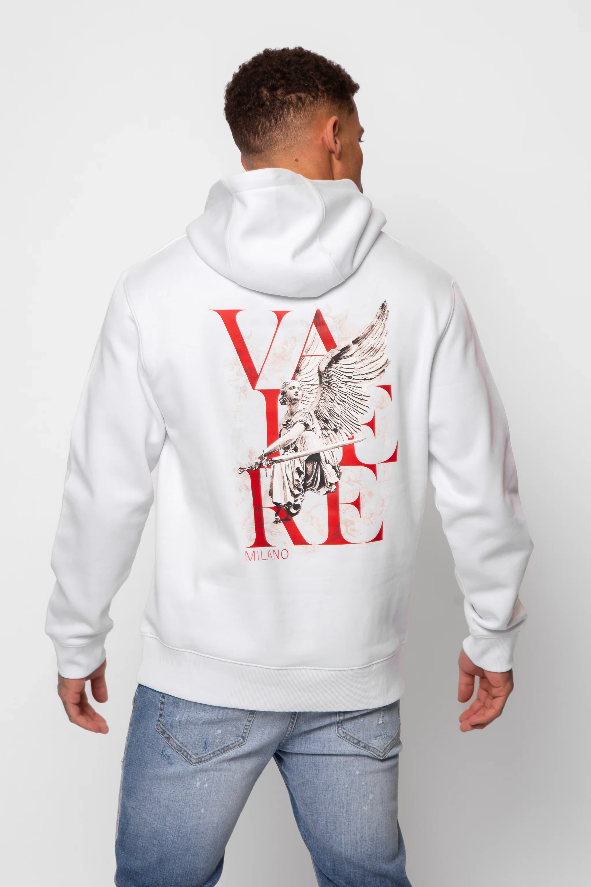 Valere Ciro Hoody White - 541 - Image 5