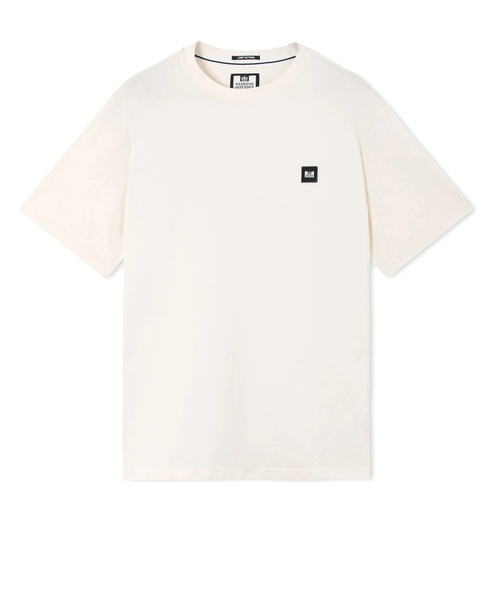 Weekend Offender Brooklands Badge Tee Ghost - 172 - Image 4