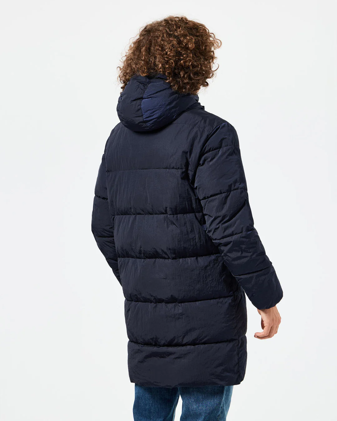 Weekend Offender Capelli Padded Jacket Navy - 637 - Image 7