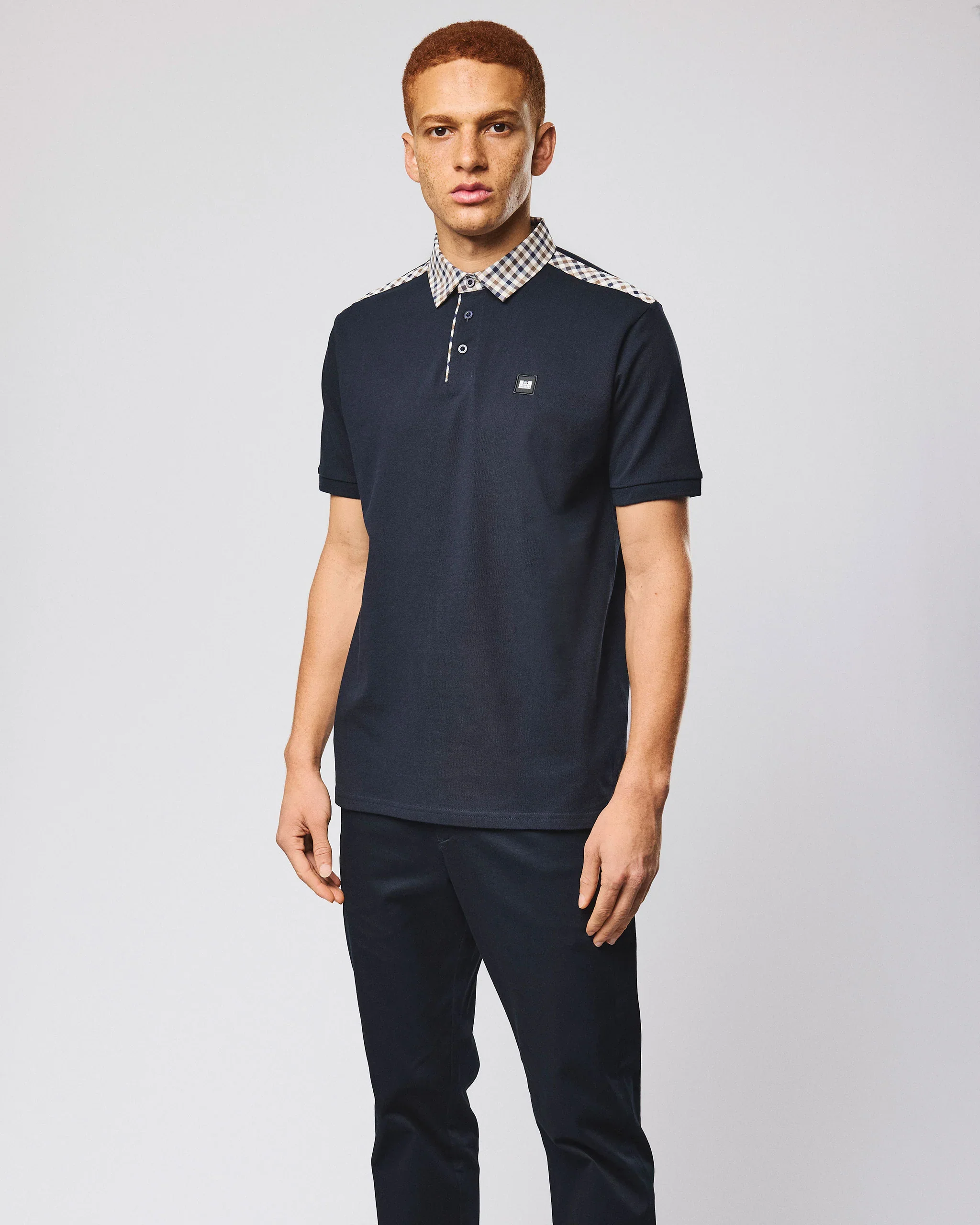 Weekend Offender Costa Polo Shirt Navy - 037