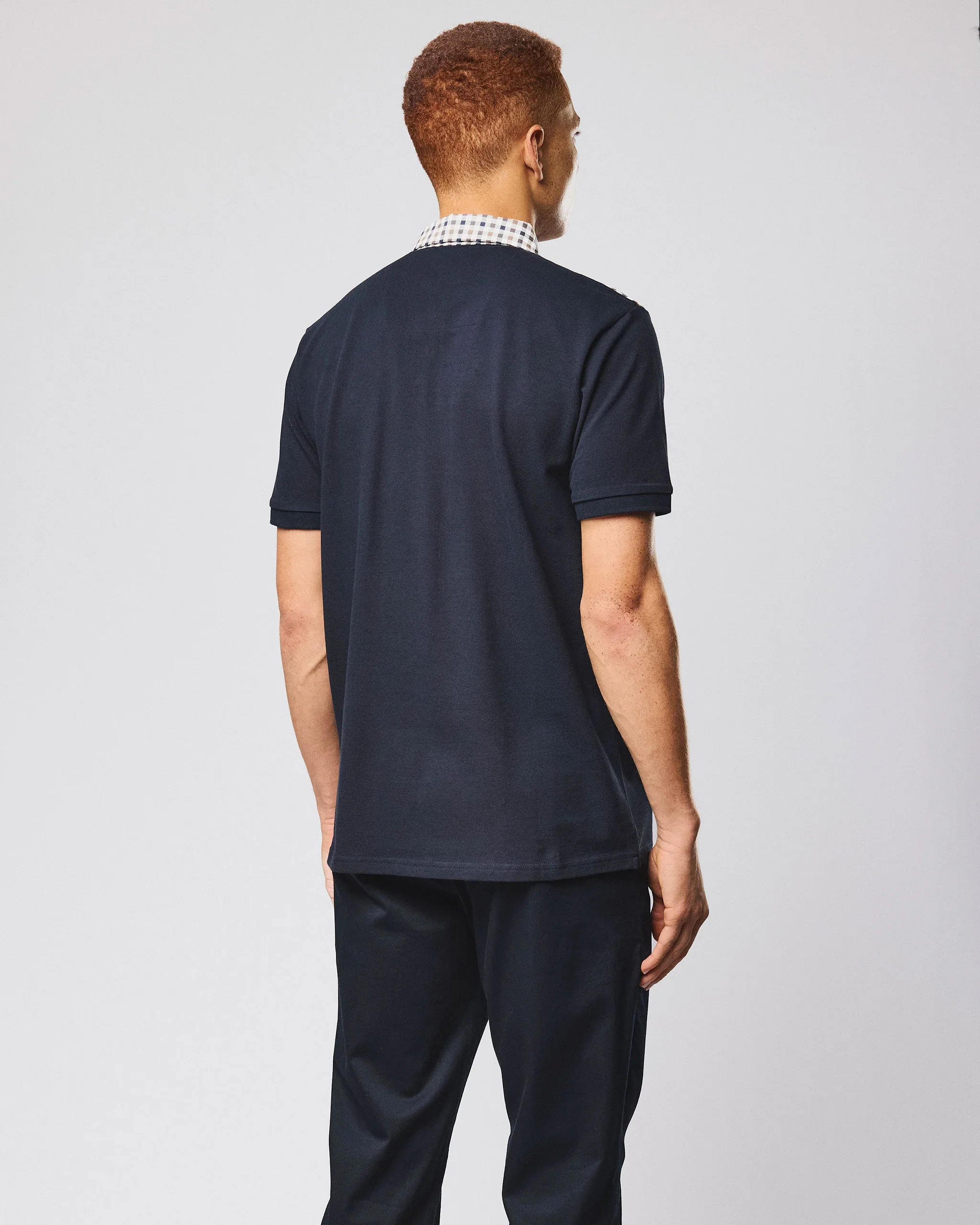 Weekend Offender Costa Polo Shirt Navy - 037 - Image 4
