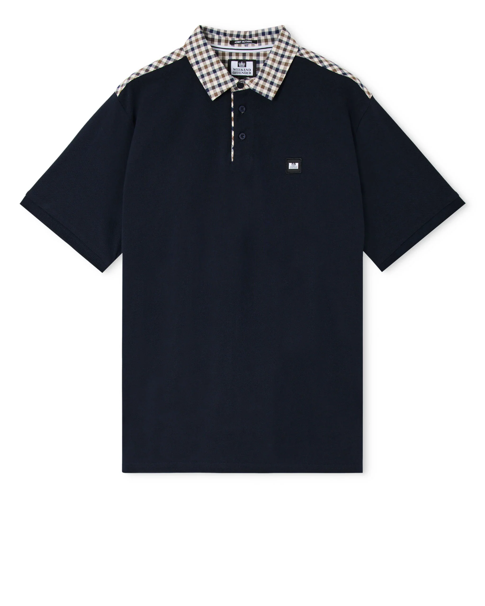 Weekend Offender Costa Polo Shirt Navy - 037 - Image 5