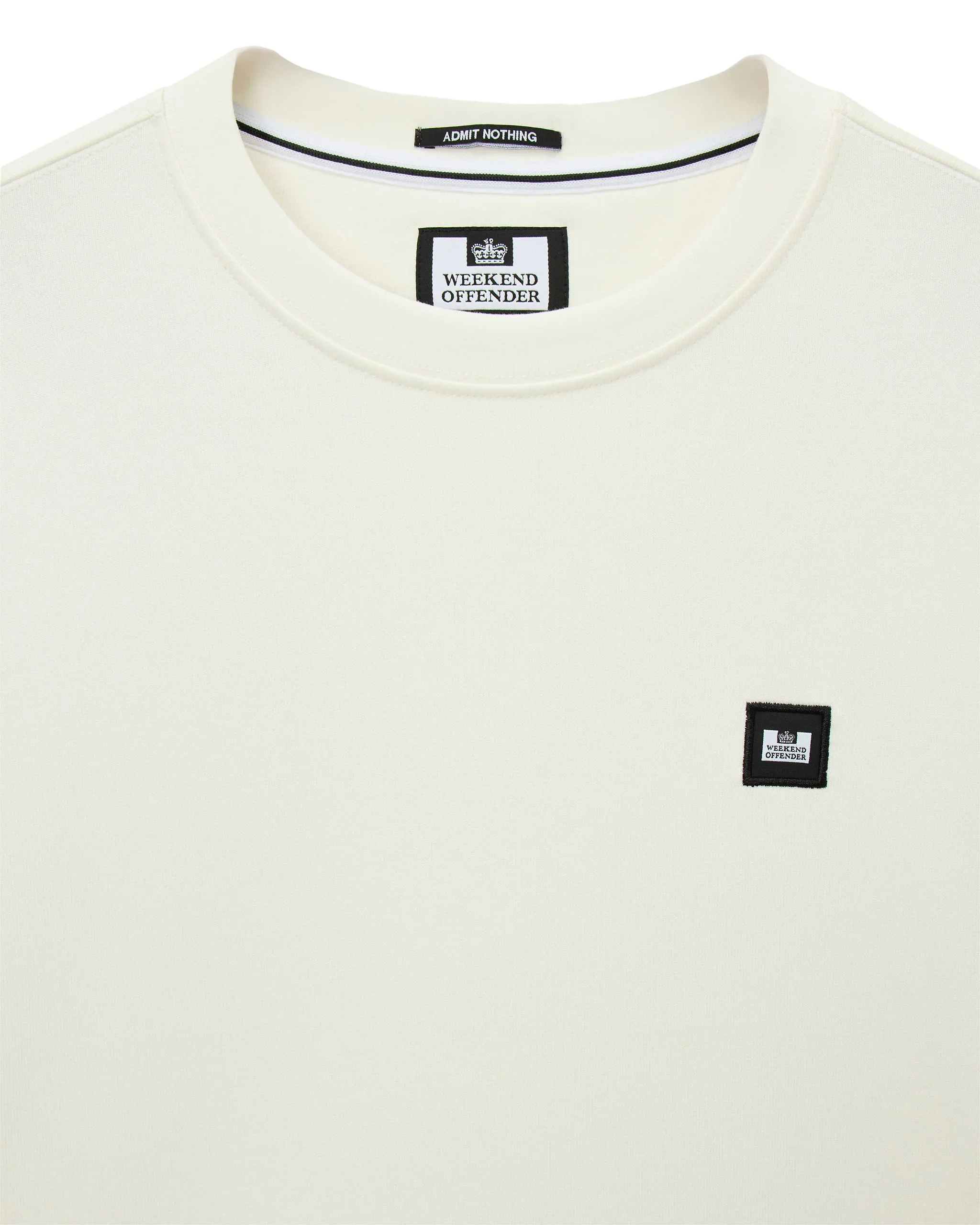 Weekend Offender Ferrer Badge Sweater Ghost - 409 - Image 2