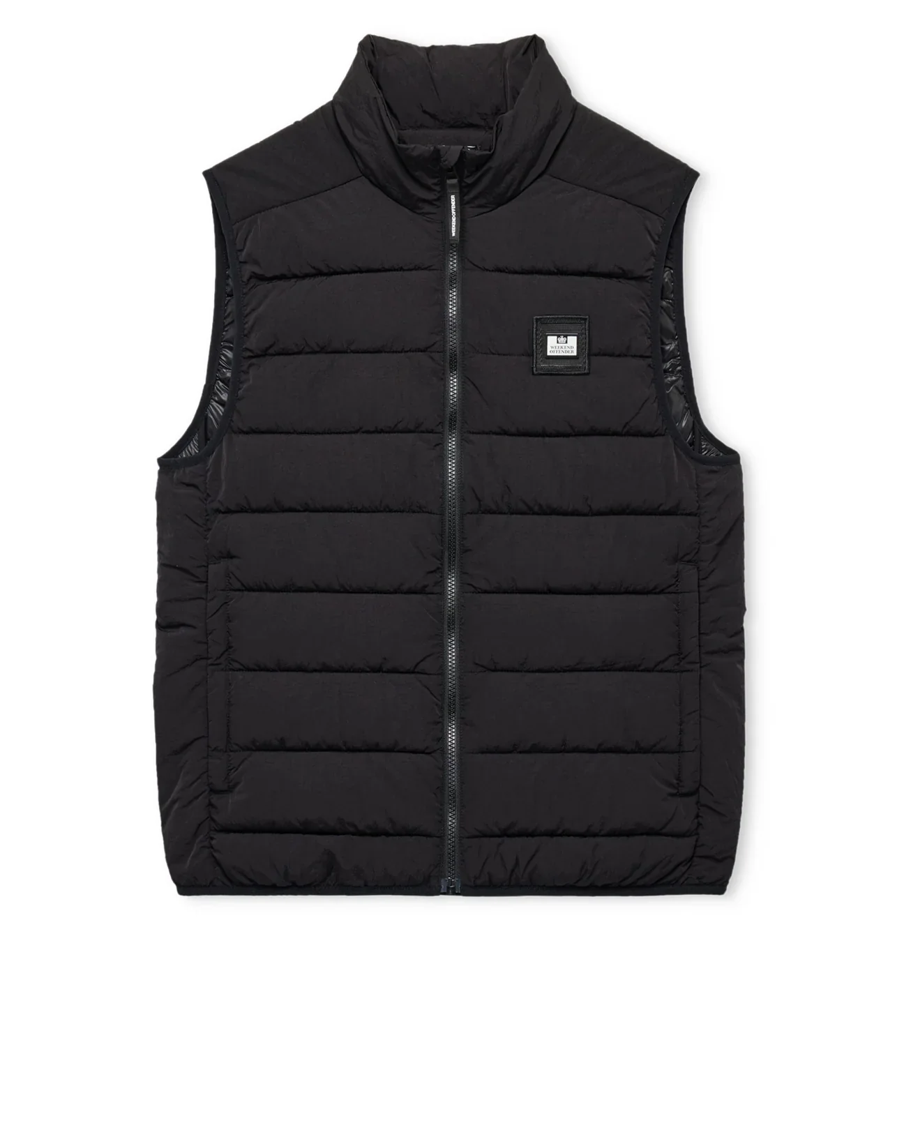 Weekend Offender Gacha Padded Gilet Black - 688 - Image 2