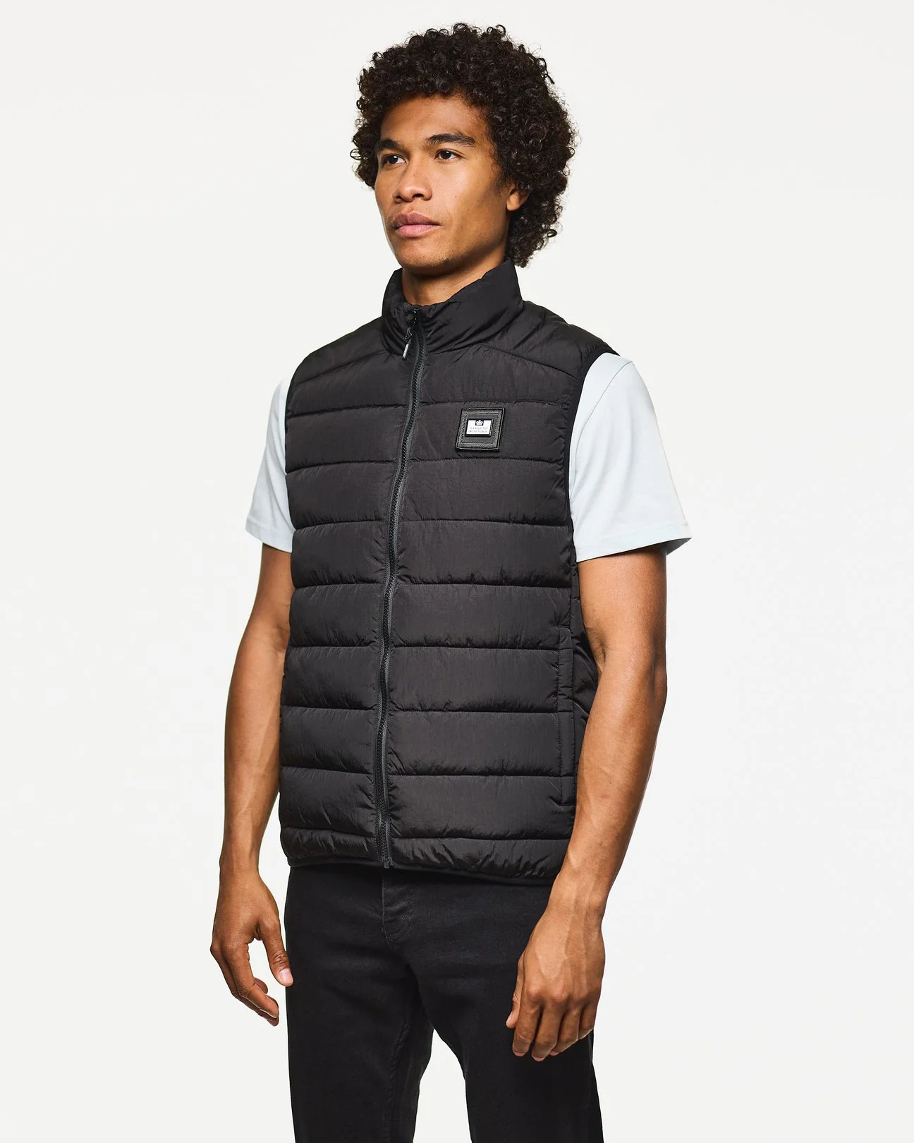 Weekend Offender Gacha Padded Gilet Black - 688 - Image 3