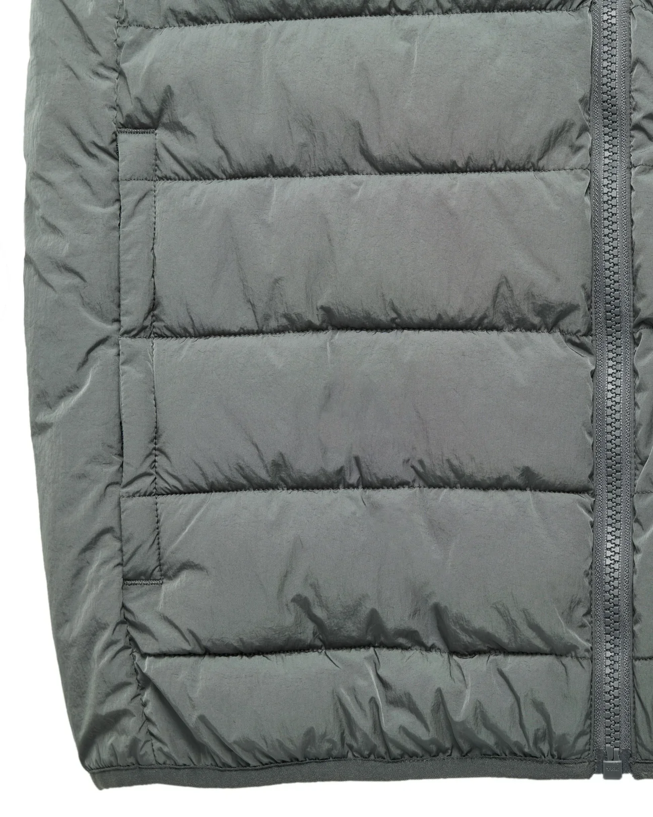 Weekend Offender Gacha Padded Gilet Zinc Grey - 635 - Image 3