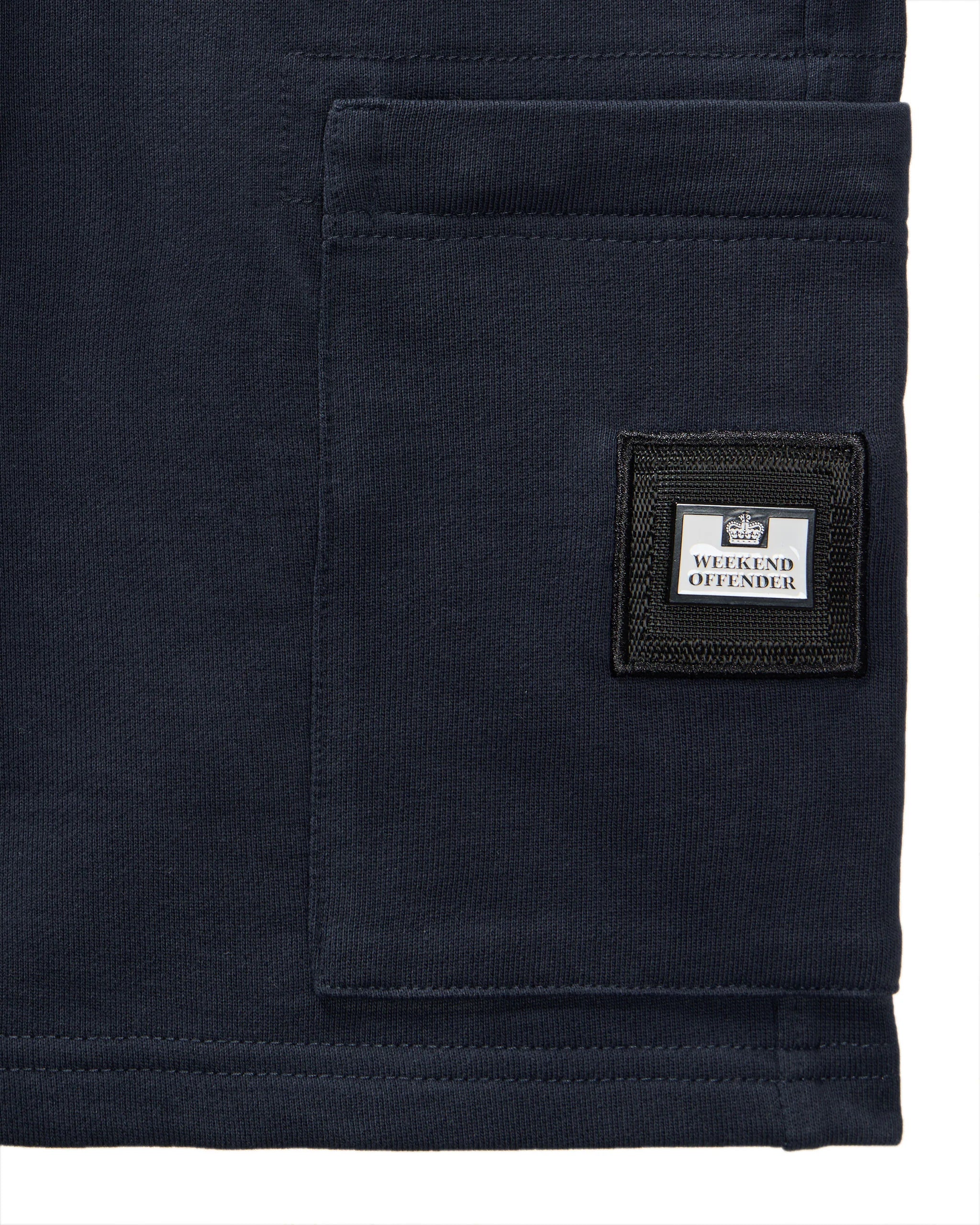 Weekend Offender Hawkins Jogger Shorts Navy - 804 - Image 7