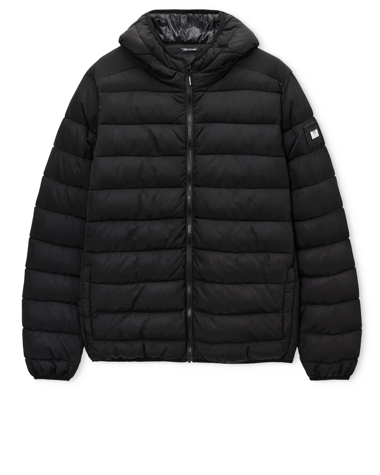 Weekend Offender La Guardia Puffer Jacket Black - 694 - Image 2