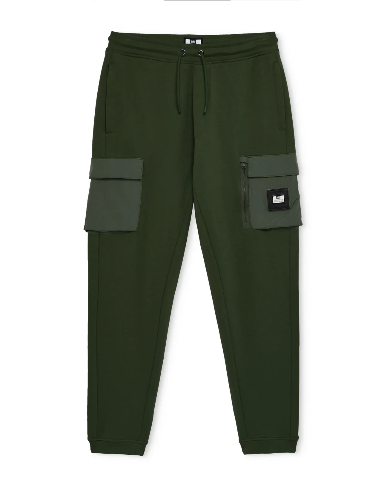 Weekend Offender Lippi Cargo Jogger Pants Forest Green - 722 - Image 4
