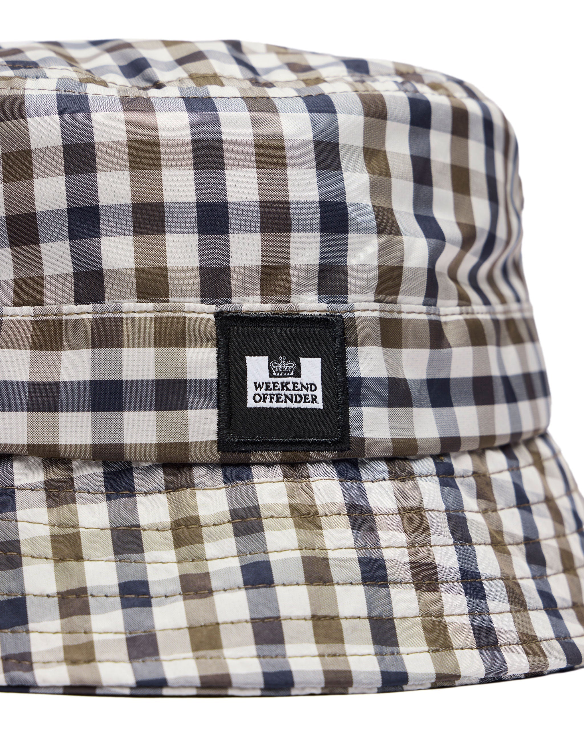 Weekend Offender Queensland Bucket Hat Mid House Check - 1181 - Image 3