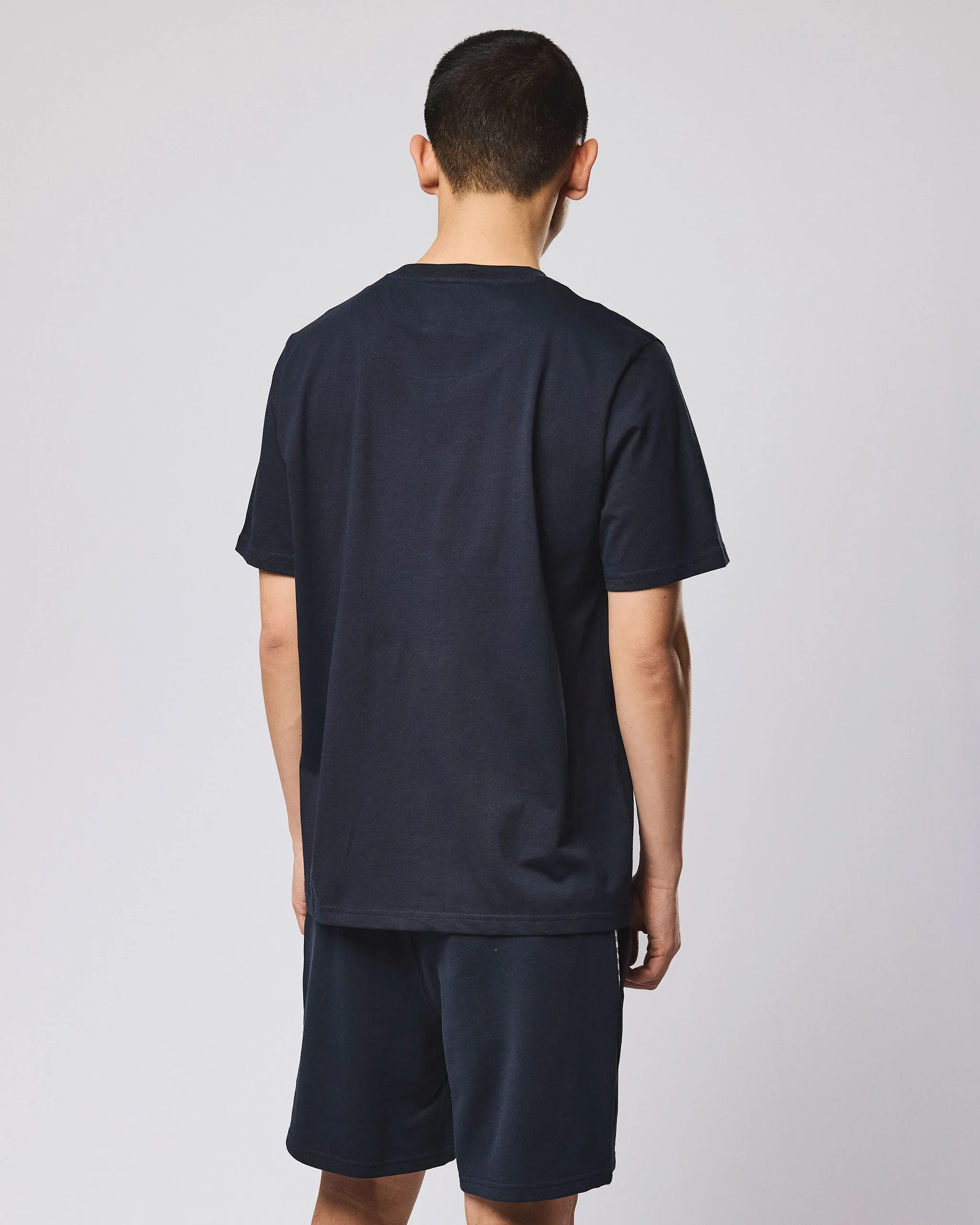 Weekend Offender Shevchenko Mid House Check Prison Tee Navy - 399 - Image 3