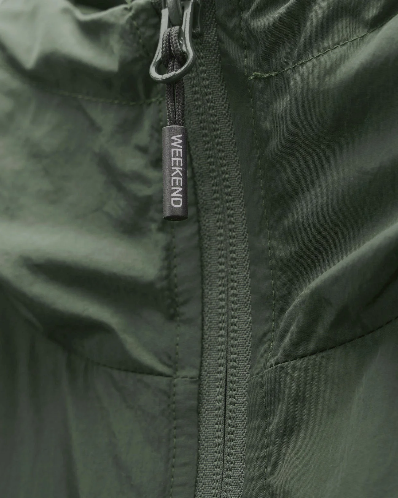 Weekend Offender Technician Fleece Lined Face Mask Jacket Black Forest Green - 673 - Image 6