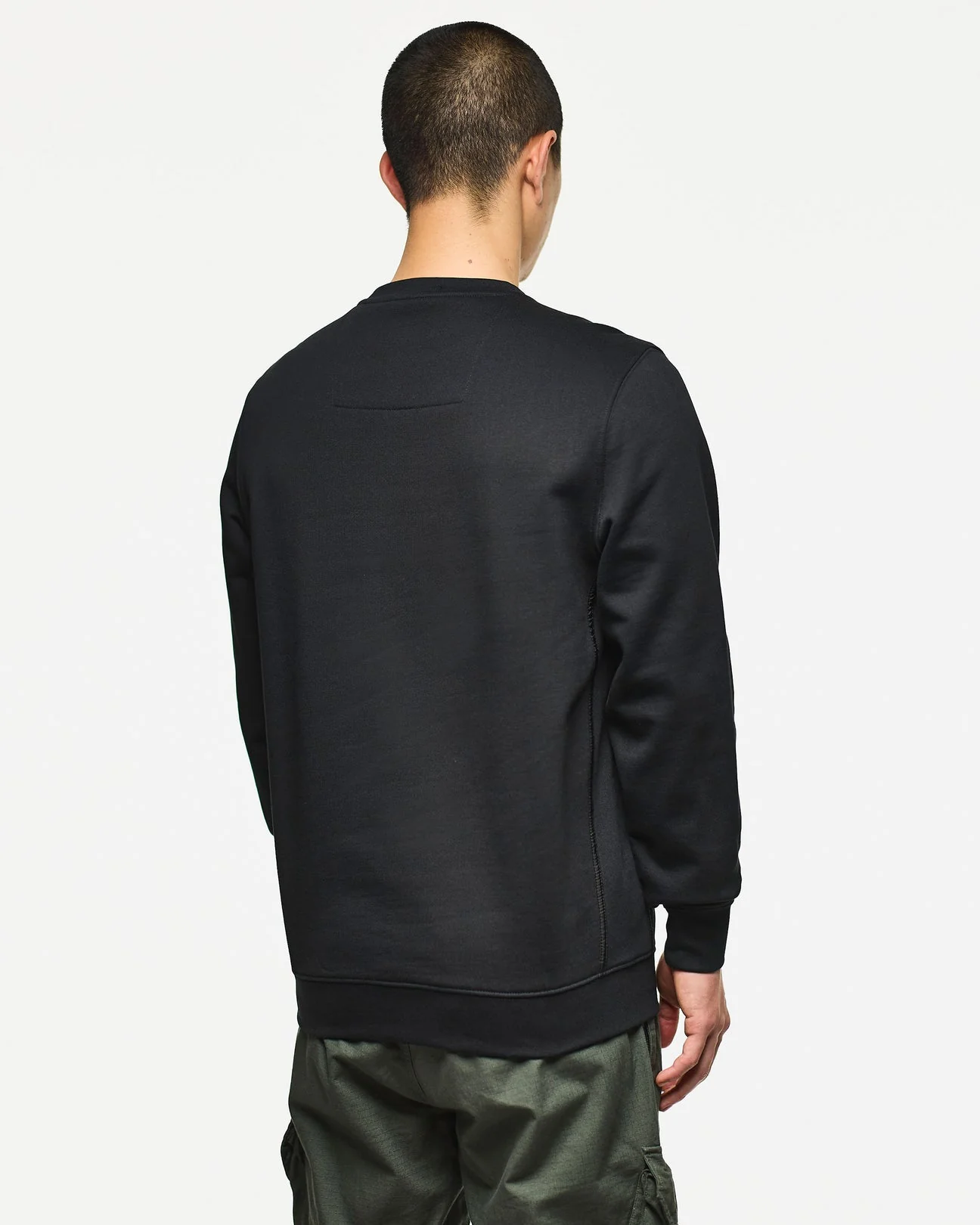 Weekend Offender Thunder Crew Sweater With Parachute Binding Black - 517 - Image 5