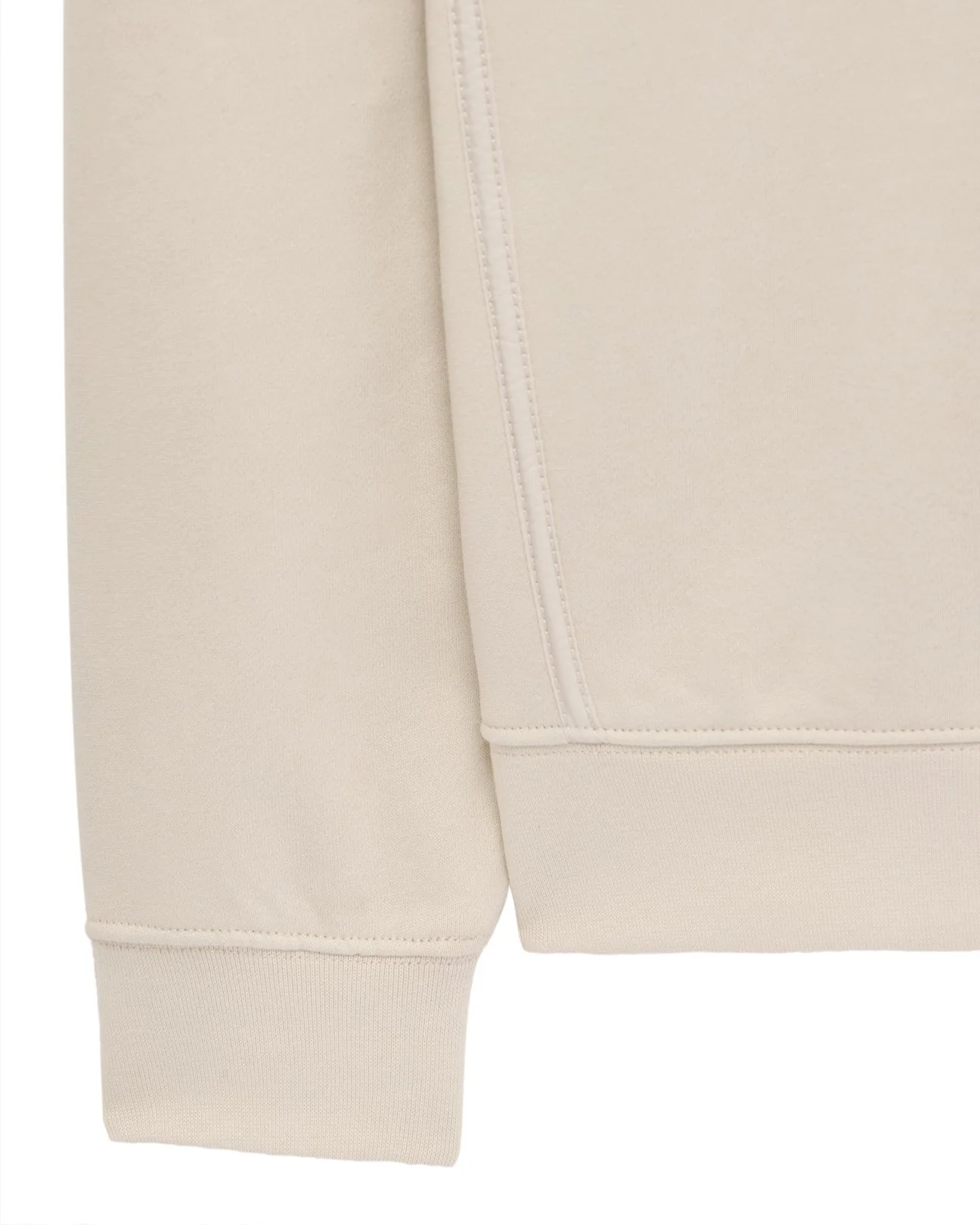 Weekend Offender Thunder Crew Sweater With Parachute Binding Calcium Stone - 534 - Image 4