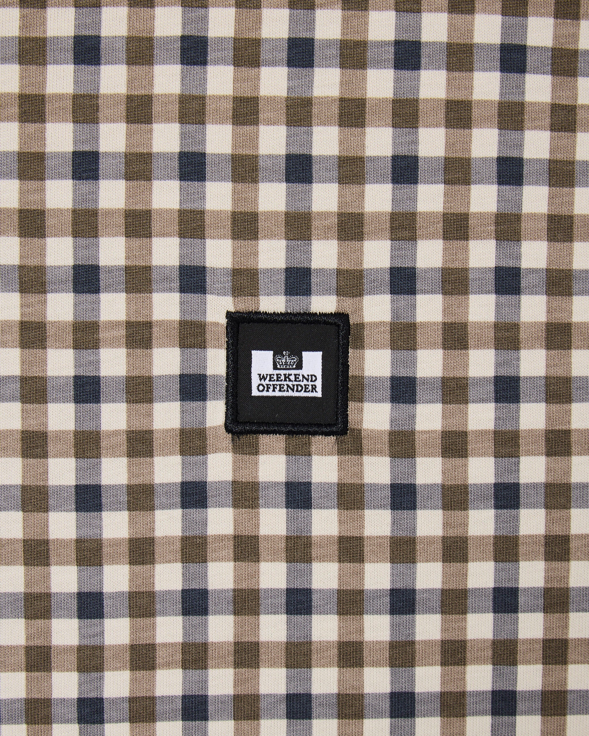 Weekend Offender Trimmer Tee Mid House Check - 395 - Image 5